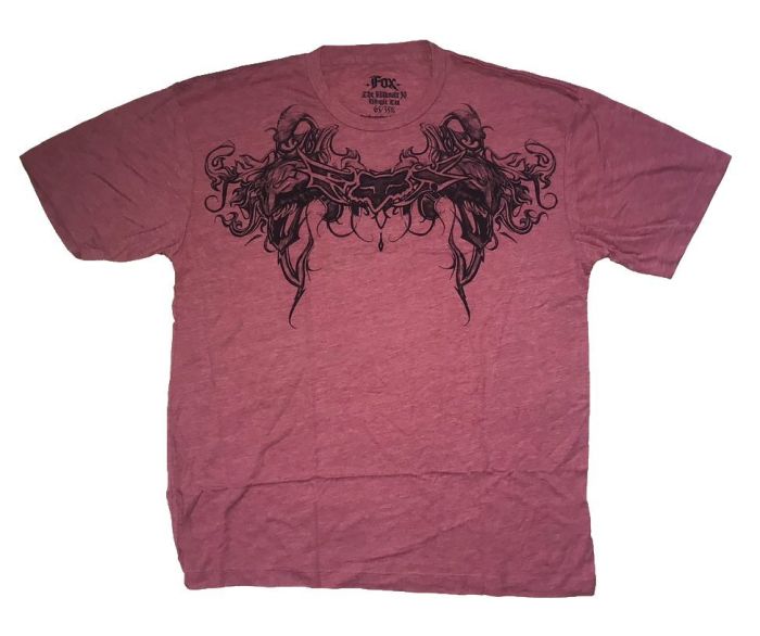 Футболка Fox Gargoyle Heathered Tee Red