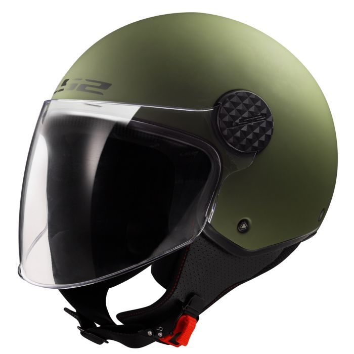 Мотошолом LS2 OF558 Sphere 2 Solid Matt Military Green