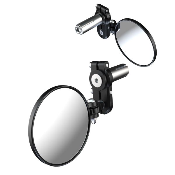 Мото дзеркала Oxford Fold-Away Bar End Mirrors - Black Set
