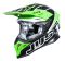 Мотошолом Just1 J39 Thruster Black White Fluo Green