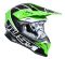 Мотошолом Just1 J39 Thruster Black White Fluo Green