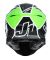 Мотошолом Just1 J39 Thruster Black White Fluo Green