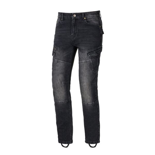 Мотоджинси одношарові SECA Badlands ARM Black