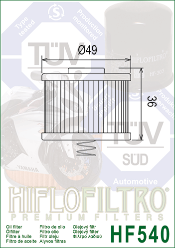 Фільтр HIFLO HF540