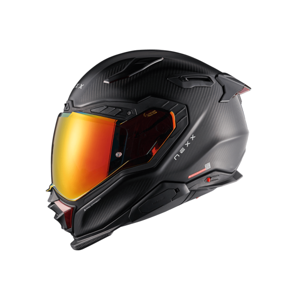 Мотошолом Nexx X.WST3 ZERO PRO CARBON RED MT