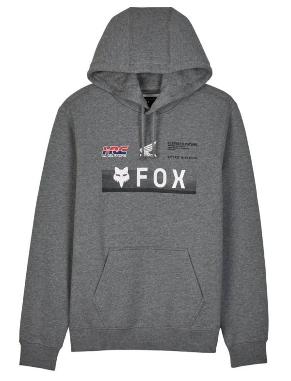 Толстовка Fox X Honda Hoodie Grey