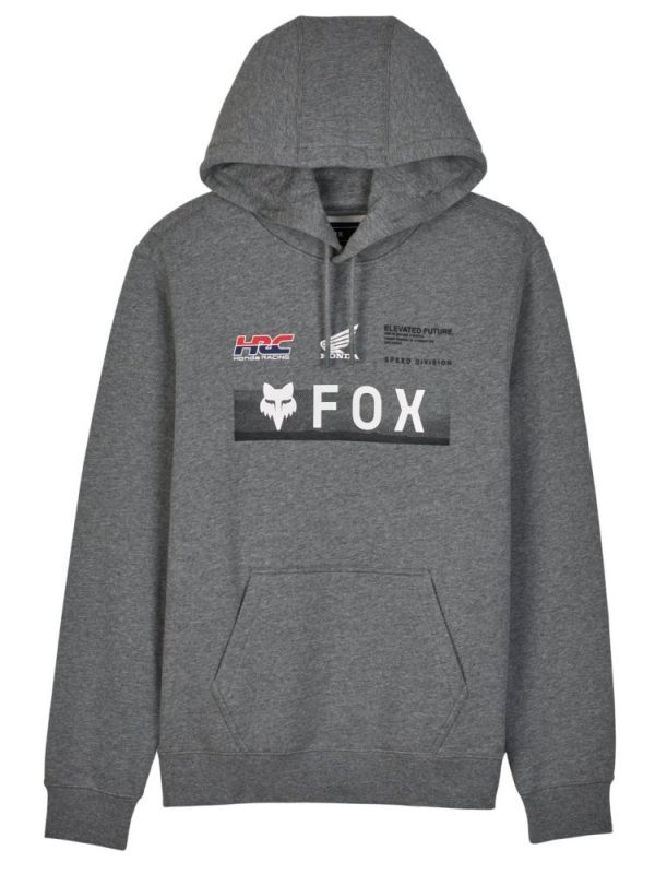 Толстовка Fox X Honda Hoodie Grey