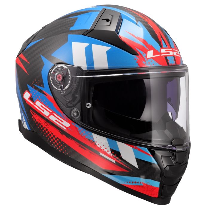 Мотошолом LS2 FF811 Vector 2 C Tantic Red Blue