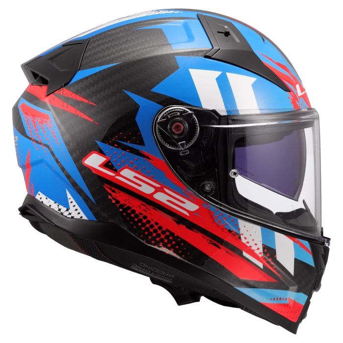 Мотошолом LS2 FF811 Vector 2 C Tantic Red Blue