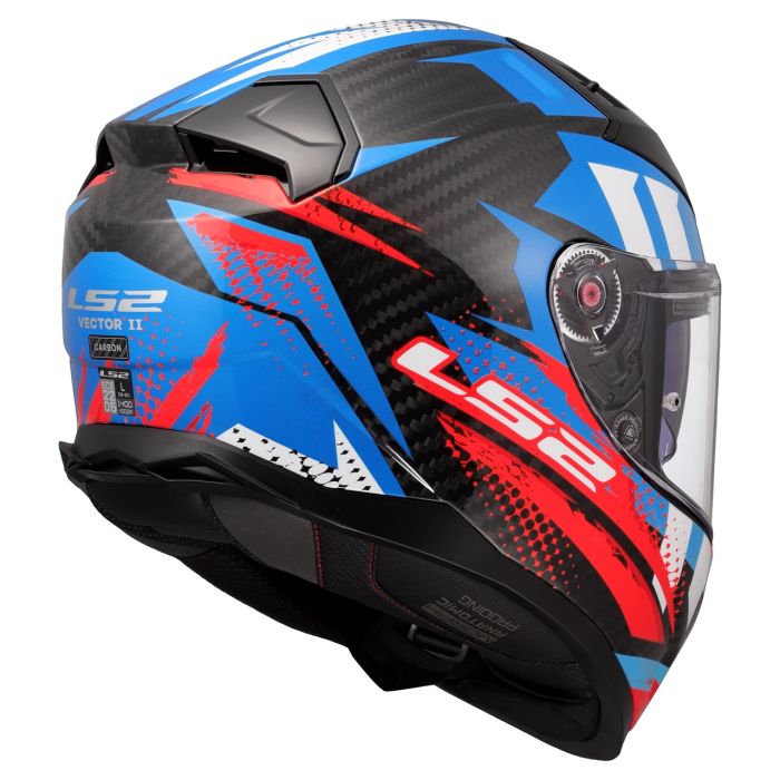 Мотошолом LS2 FF811 Vector 2 C Tantic Red Blue