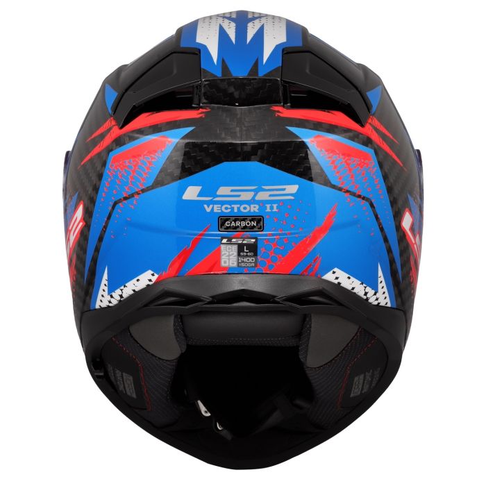 Мотошолом LS2 FF811 Vector 2 C Tantic Red Blue