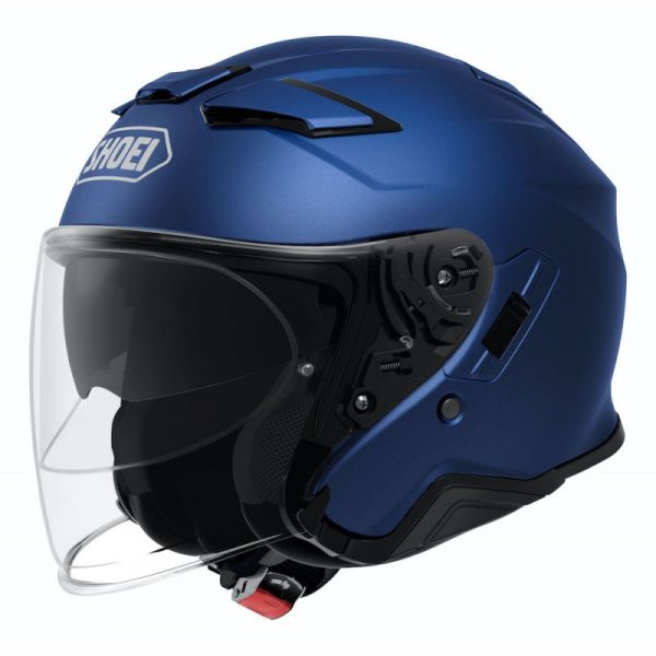 Мотошолом Shoei J-CRUISE3 Matt Blue Metallic