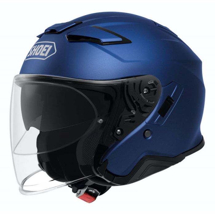 Мотошолом Shoei J-CRUISE3 Matt Blue Metallic