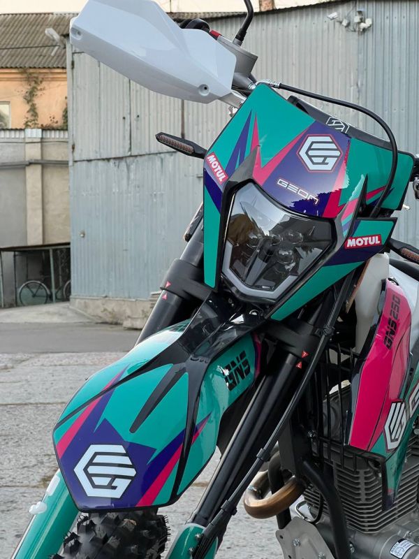 Мотоцикл GEON Dakar GNS 250 Black/Purple
