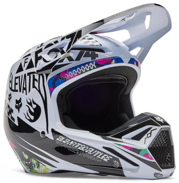 Шолом Fox V1 Helmet - Image Cosmo White