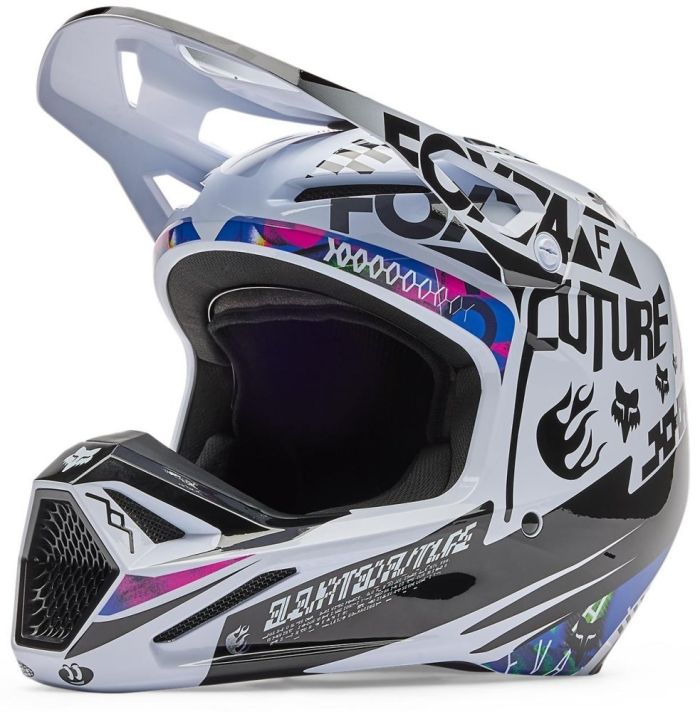 Шолом Fox V1 Helmet - Image Cosmo White