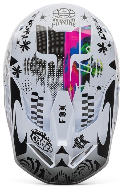 Шолом Fox V1 Helmet - Image Cosmo White
