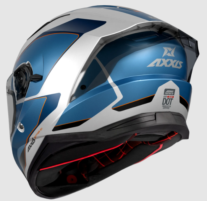 Мотошолом AXXIS PANTHER SV Gale C7 Gloss Blue