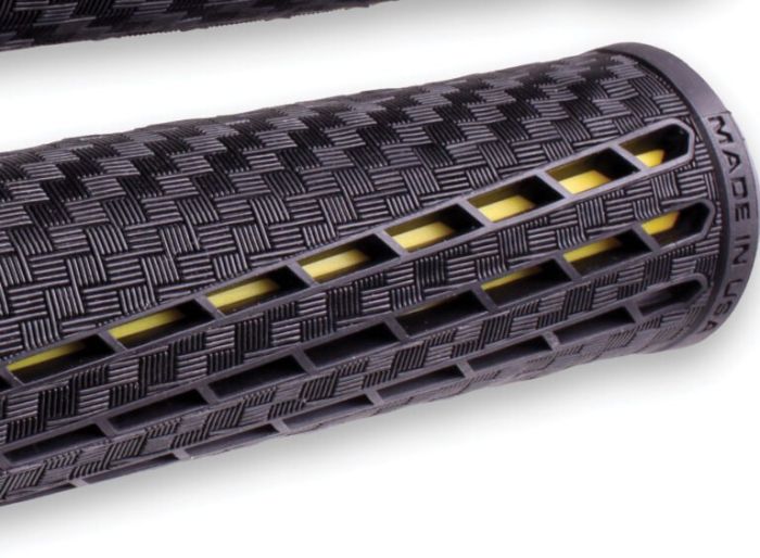 Гріпси ODI CF Grip v2.1 Lock-On Black/Yellow