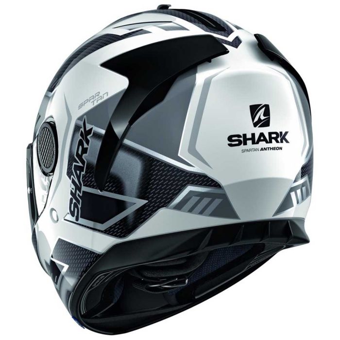 Мотошолом Shark Spartan Karken Black\Grey\White