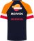 Футболка Repsol Racing Coloured Sleeves T-Shirt Blue