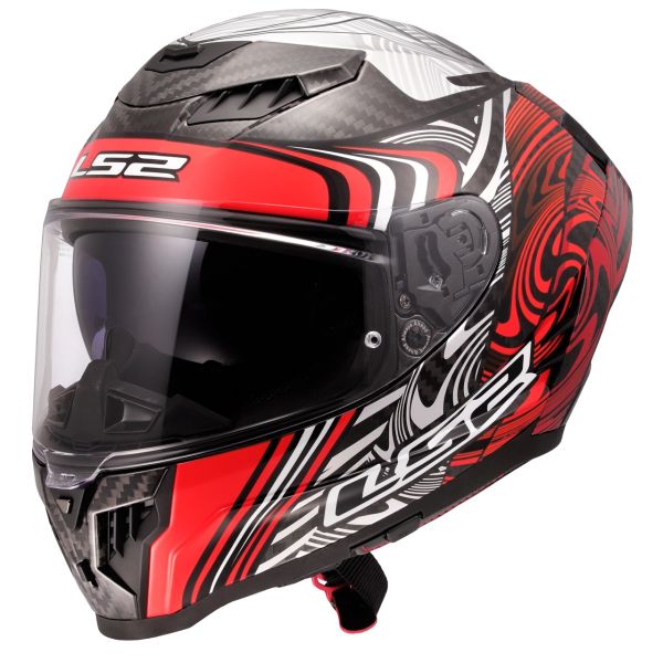 Мотошолом LS2 FF807 Dragon Enthum Red