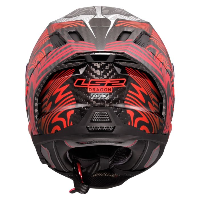 Мотошолом LS2 FF807 Dragon Enthum Red