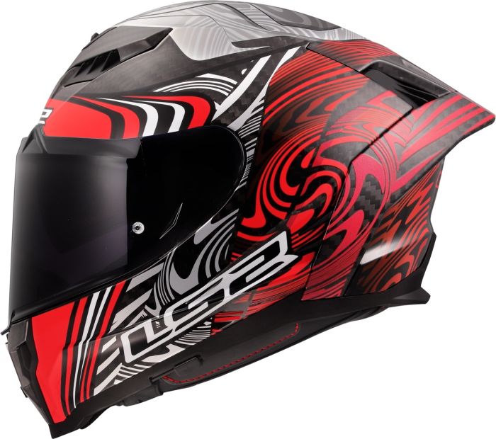 Мотошолом LS2 FF807 Dragon Enthum Red