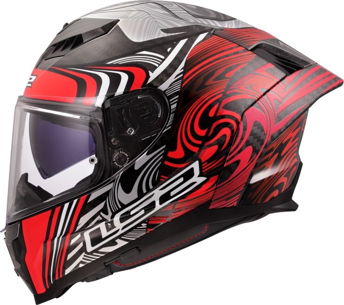 Мотошолом LS2 FF807 Dragon Enthum Red