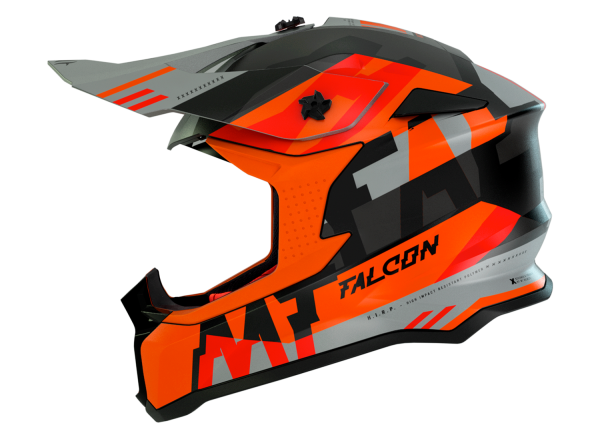 Мотошолом MT FALCON ARYA A4 Matt Orange