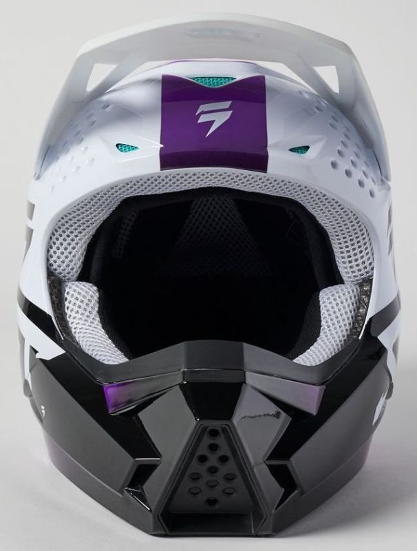 Мотошолом Shift White Label Uv Helmet White