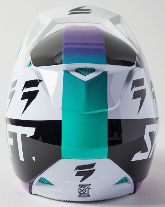 Мотошолом Shift White Label Uv Helmet White