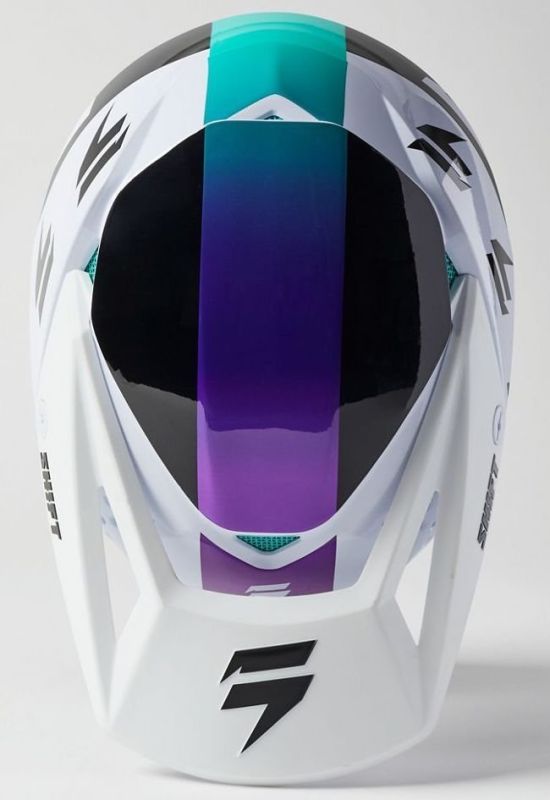 Мотошолом Shift White Label Uv Helmet White