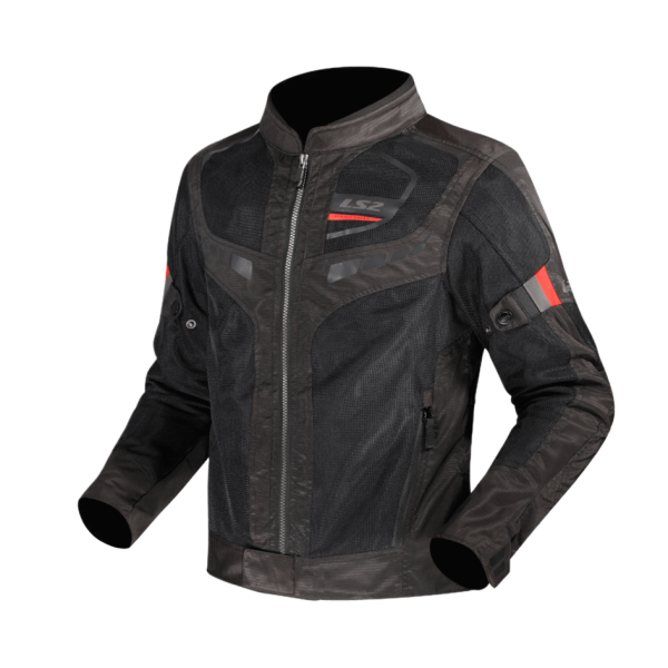 Куртка LS2 Garda Air Man Jacket Black Red