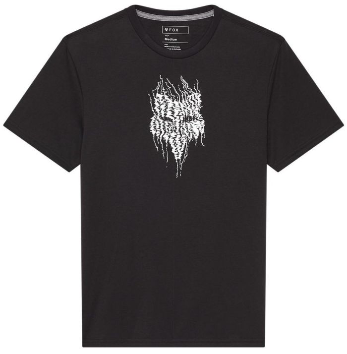 Футболка Fox Tech Short Sleeve Tee - Bark Black