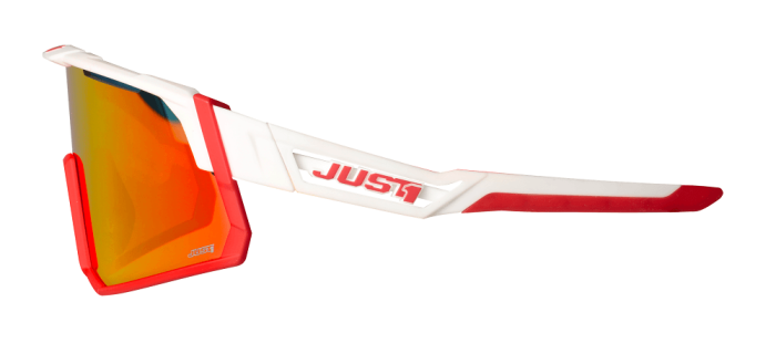 Окуляри Just1 Sniper White-Red With Red Mirror Lens