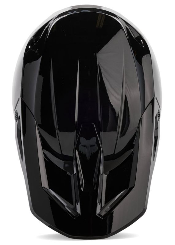 Мотошолом Fox V1 Solid Helmet Black