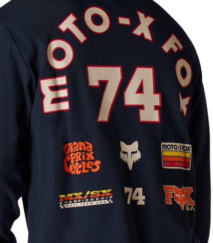Кофта Fox Thermal Long Sleeve Tee - Circa 74 Midnight