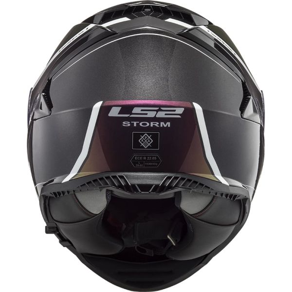 Мотошолом LS2 FF800 Storm Velvet Black Rainbow