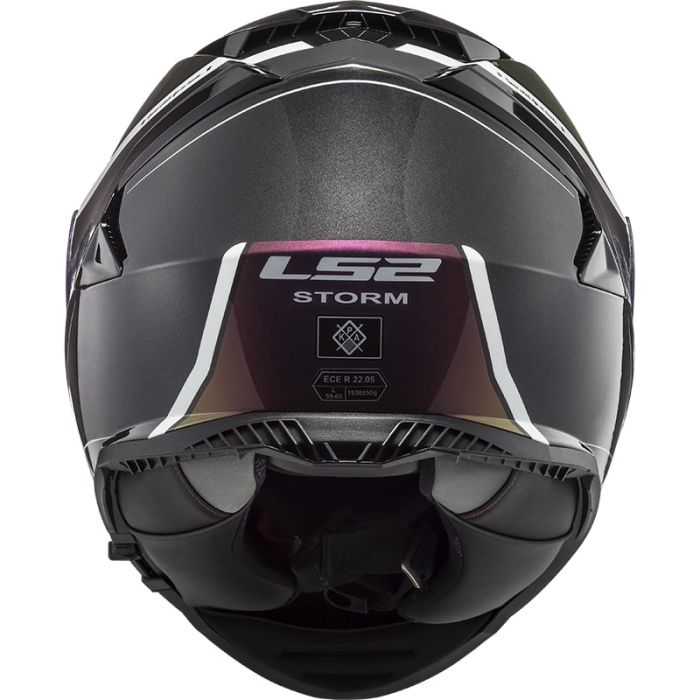 Мотошолом LS2 FF800 Storm Velvet Black Rainbow