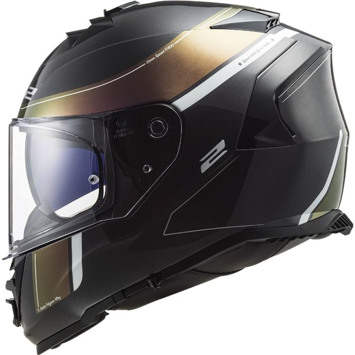 Мотошолом LS2 FF800 Storm Velvet Black Rainbow