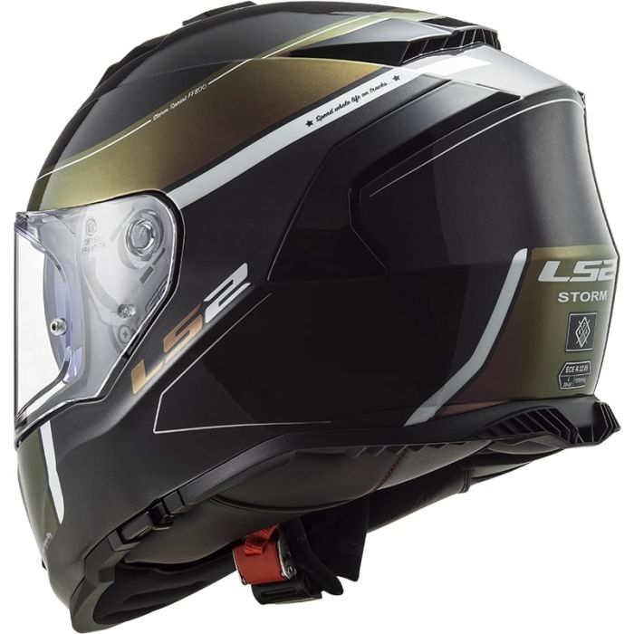 Мотошолом LS2 FF800 Storm Velvet Black Rainbow