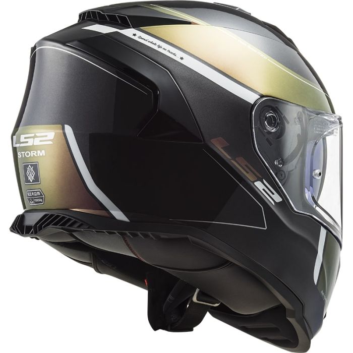 Мотошолом LS2 FF800 Storm Velvet Black Rainbow