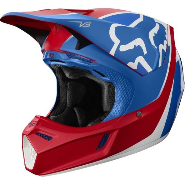 Мотошолом Fox V3 Kila Helmet Blue