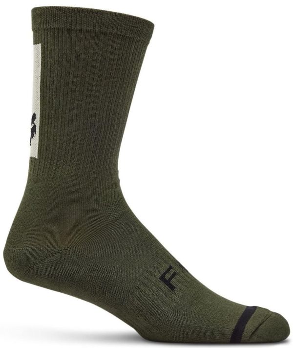Шкарпетки Fox Defend Sock - 8 Inch Olive Green