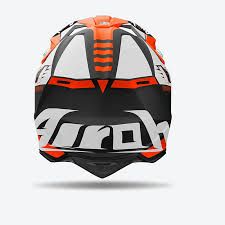 Шолом AIROH WRAAAP FEEL orange matt