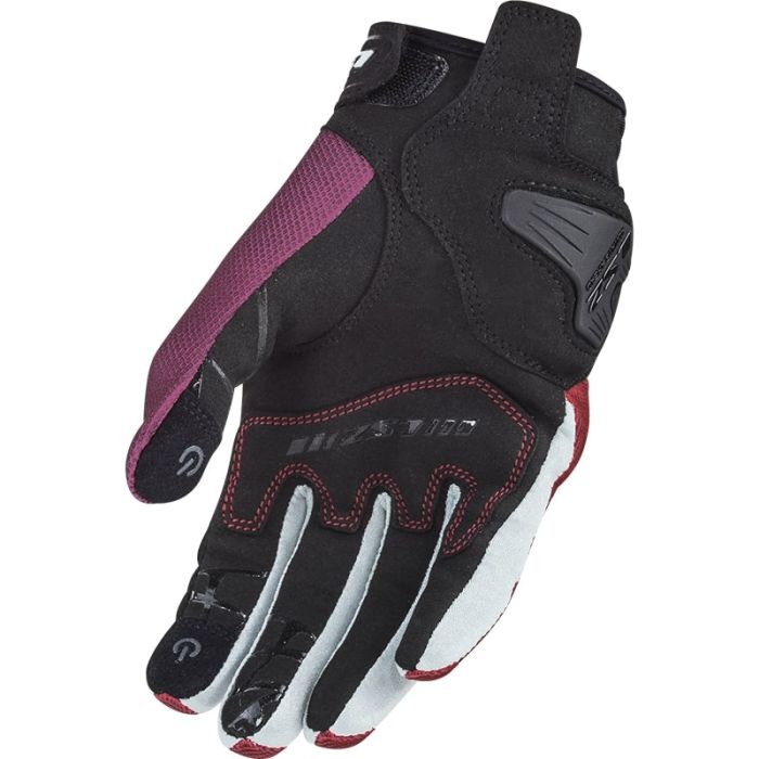 Жіночі рукавички LS2 Dart 2 Lady Gloves Black Red Grey