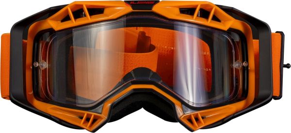 Окуляри LS2 Aura Enduro Series Goggle Black Hi-Vis Orange with Clear Visor