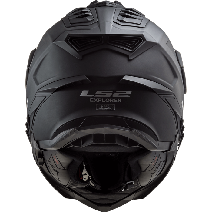 Мотошолом LS2 MX701 Explorer Solid Matt Black