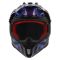 Мотошолом LS2 MX708 Fast 2 Zombie 2 Black Red Blue